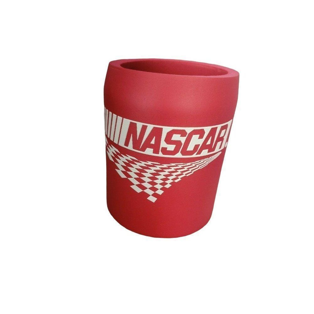 Nascar Rubber Hard Plastic inside Made In USA!!! Can Cooler Koozie‎ Coozie
